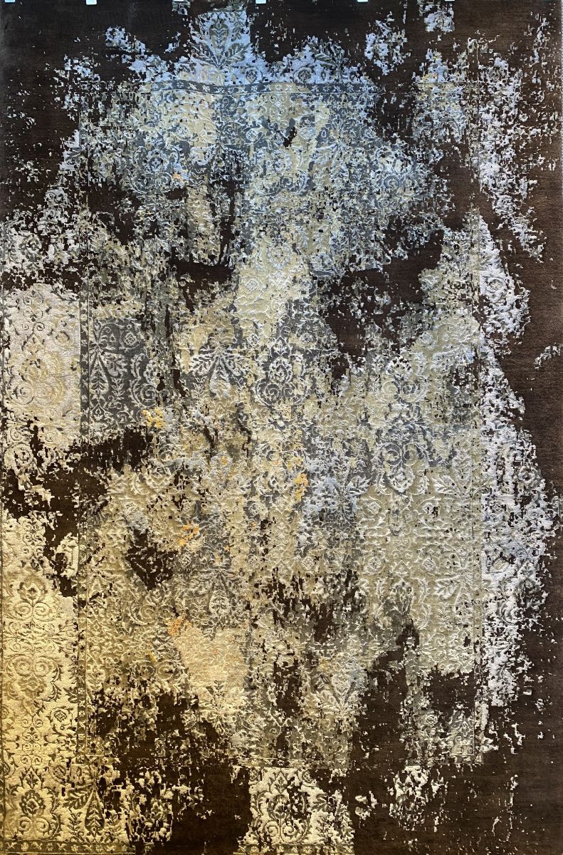 Hand-Woven Modern Transitional Erased Collection