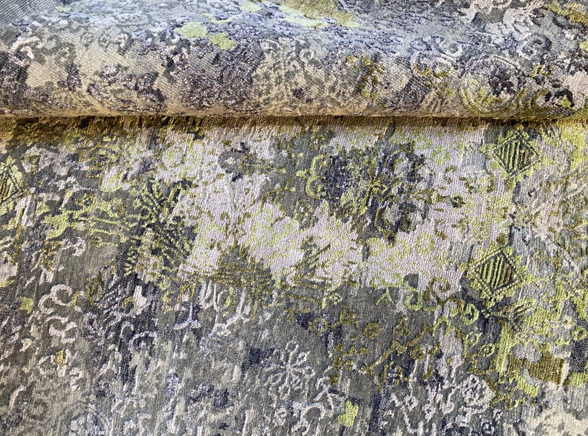 Hand-Woven Modern Transitional Erased Collection