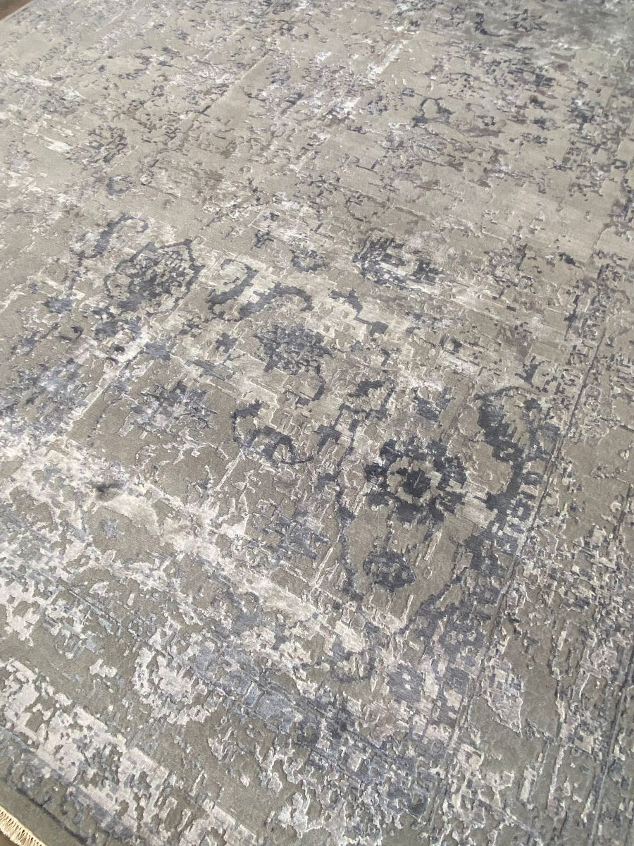 Hand-Woven Modern Transitional Erased Collection