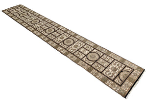Hand-Woven Imperial Design Hall Runner