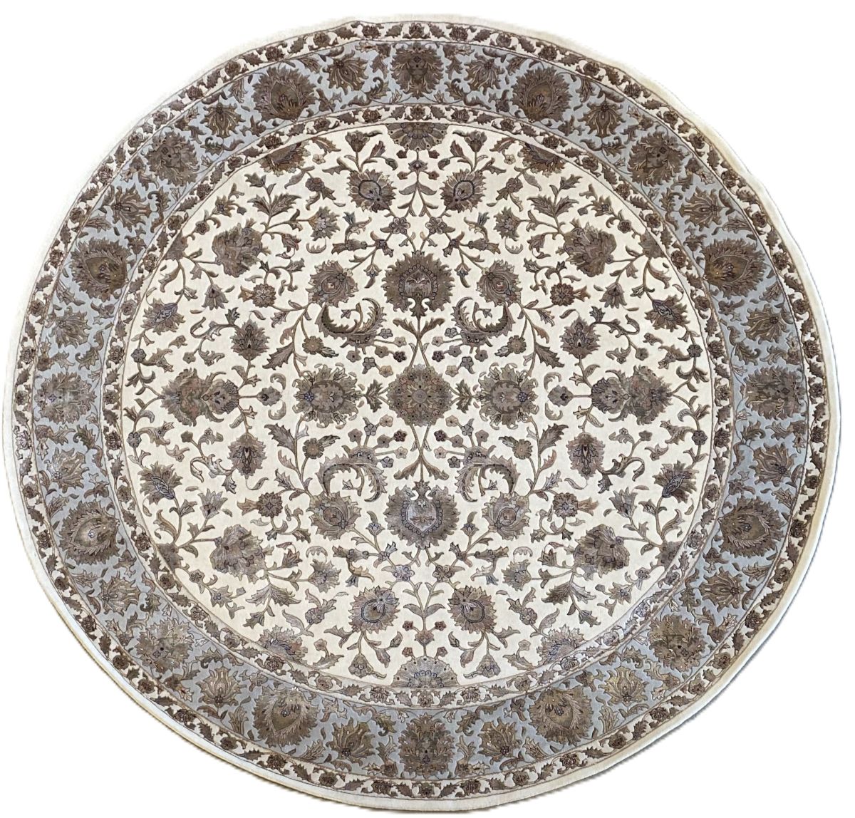 Fine Hand-Woven Persian Tabriz Design Carpet