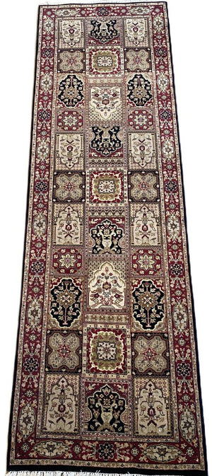 Hand-Woven Qum Design Hall Runner