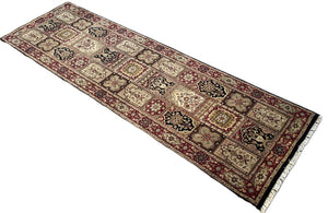 Hand-Woven Qum Design Hall Runner