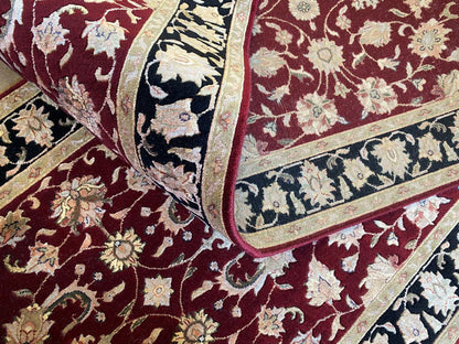 Traditional Hand-Woven Tabriz Hall Runner