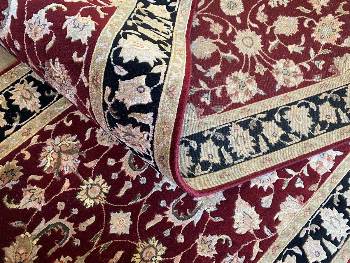 Traditional Hand-Woven Tabriz Hall Runner