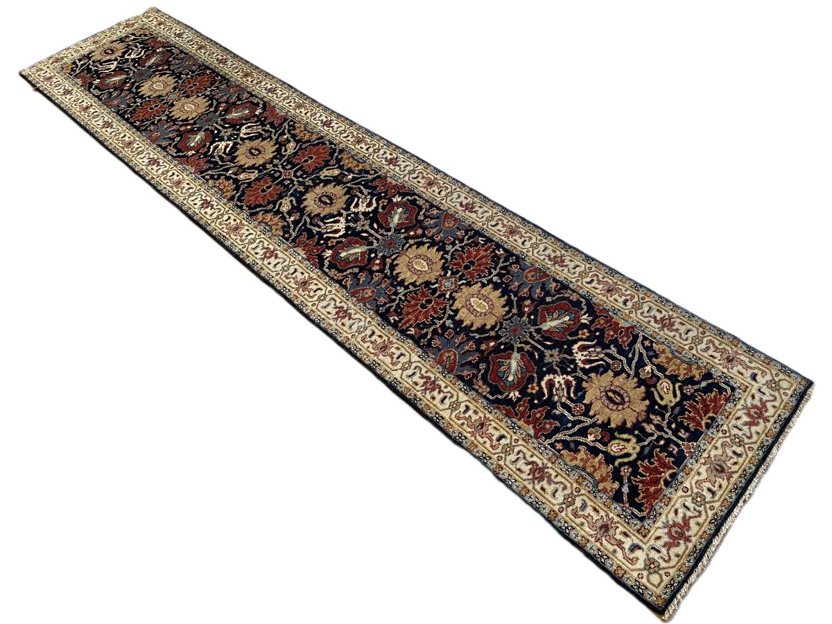 Traditional Hand-Woven Serapi Heriz Runner