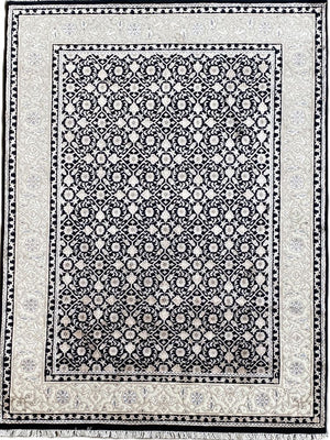 Handmade Herati Design Carpet