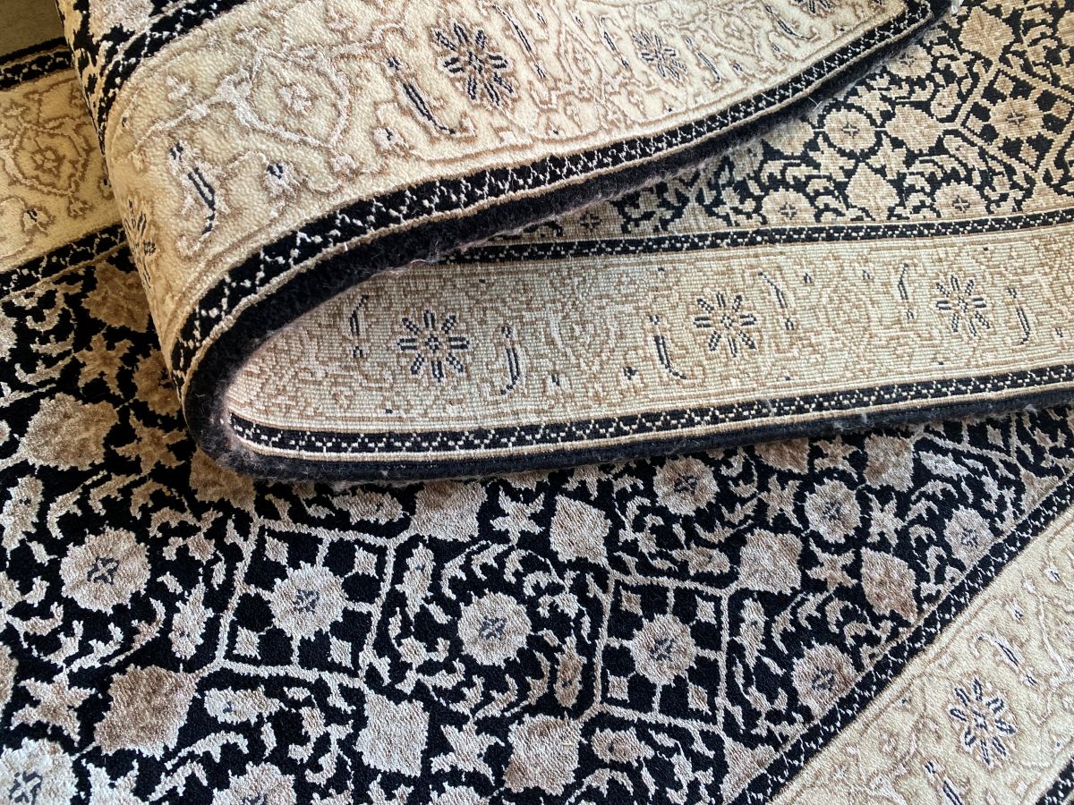 Hand-Woven Herati Design Hall Runner