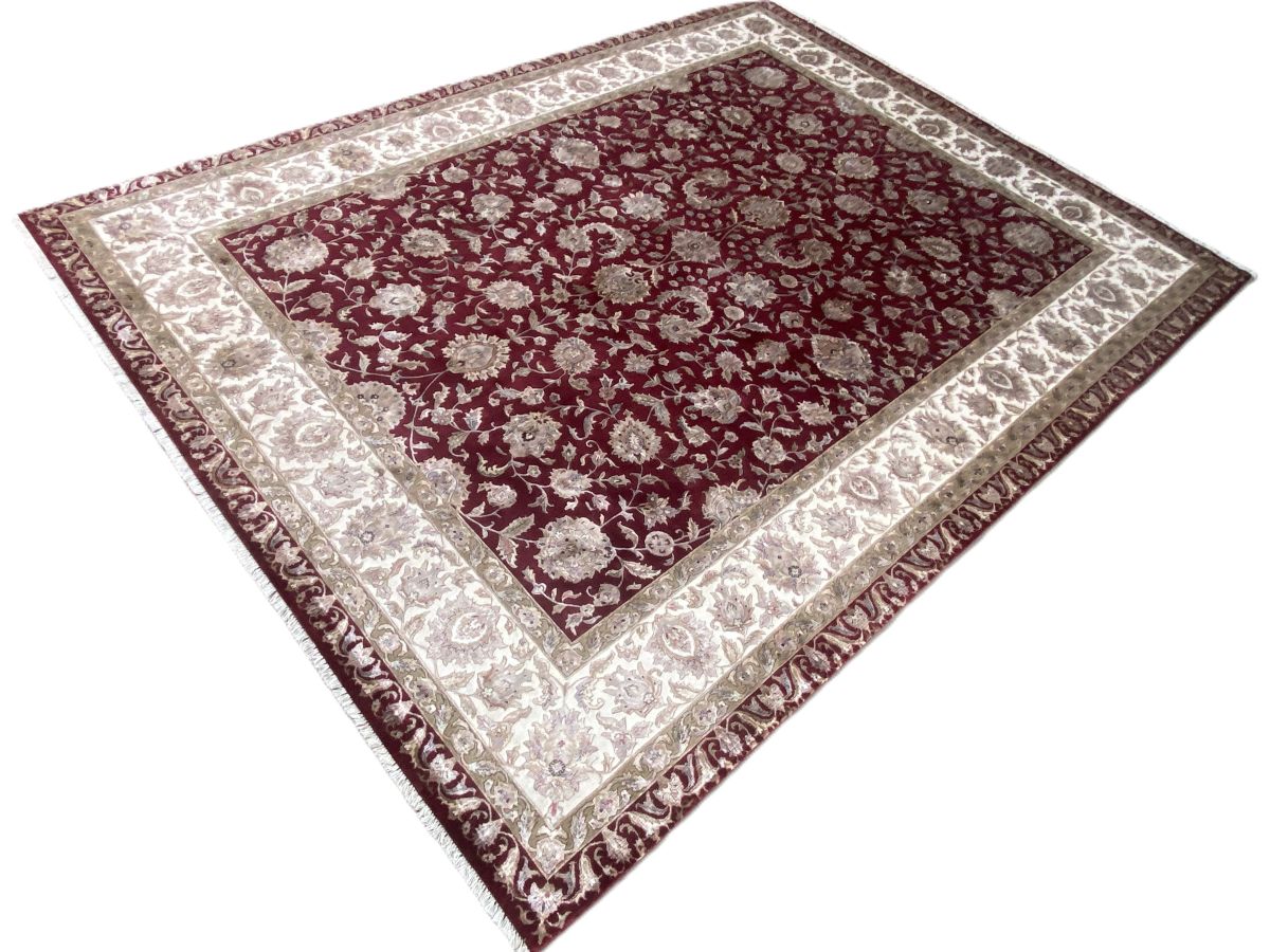 Traditional Handmade Tabriz Design Carpet