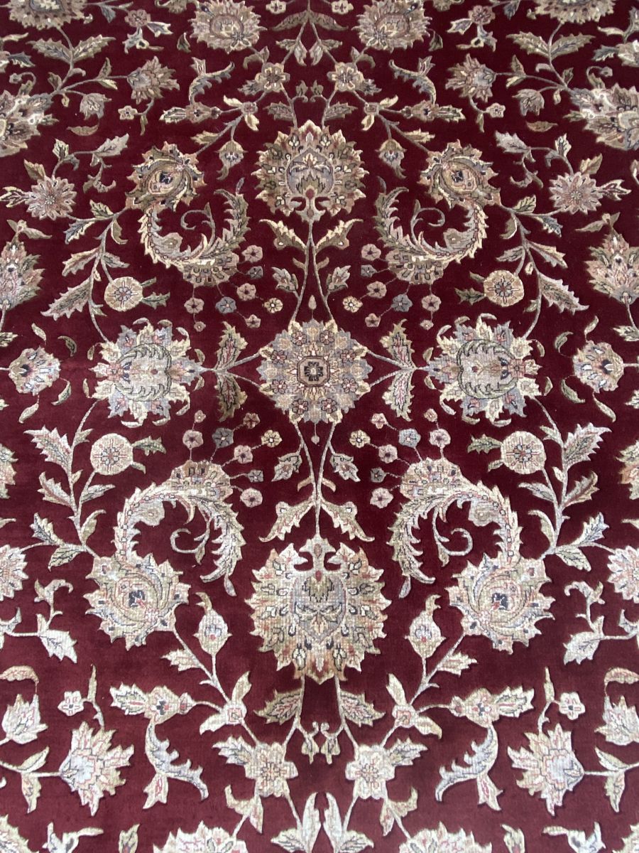 Traditional Handmade Tabriz Design Carpet