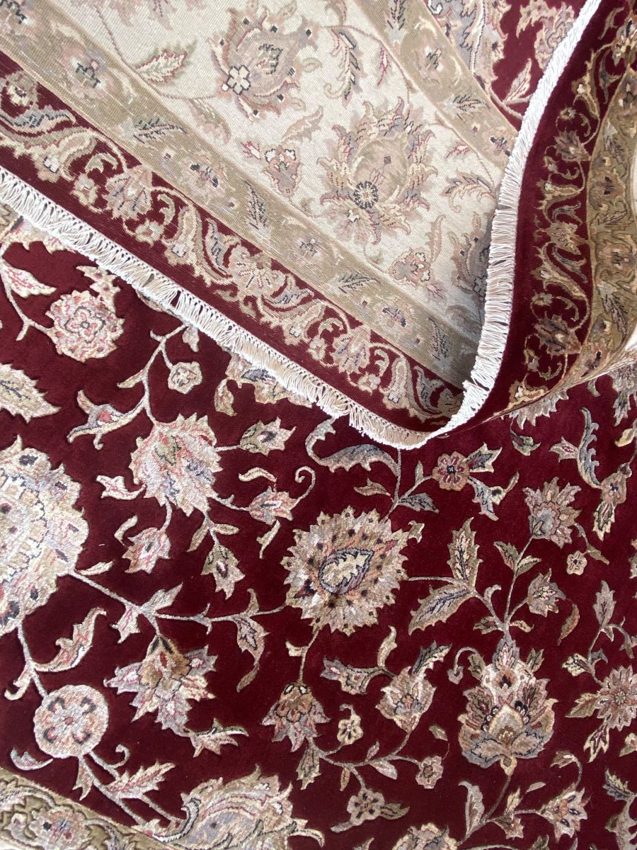 Traditional Handmade Tabriz Design Carpet