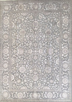 Fine Hand-Knotted Persian Kashan Design Carpet