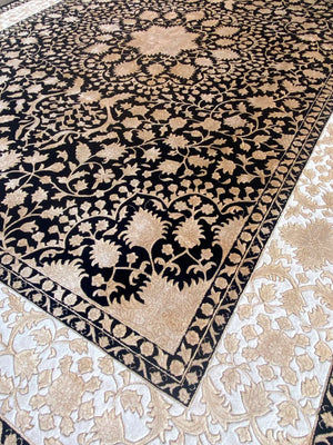 Traditional Handmade Tabriz Design Carpet