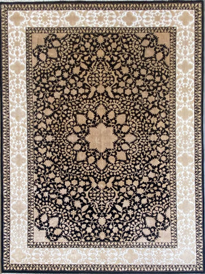 Traditional Handmade Tabriz Design Carpet