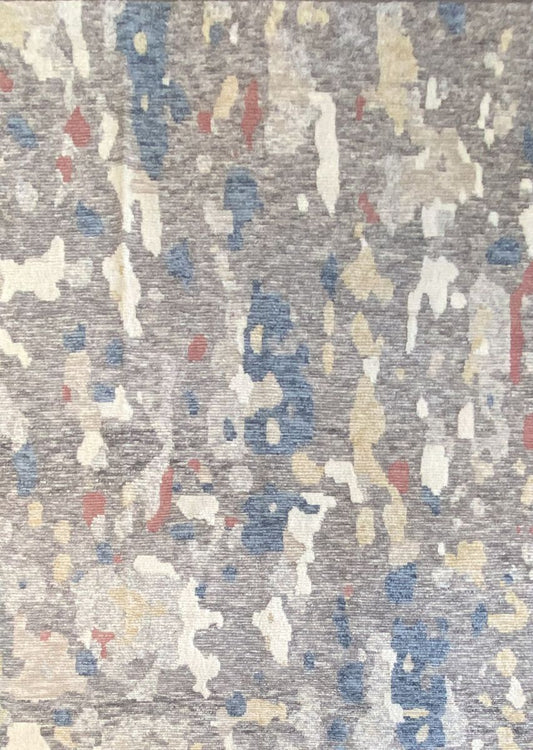 Hand-Woven Modern Moroccan Carpet