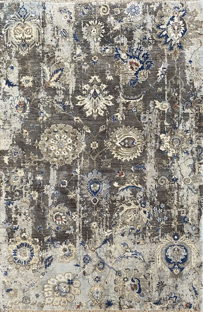 Hand-Woven Modern Transitional Ushak Collection