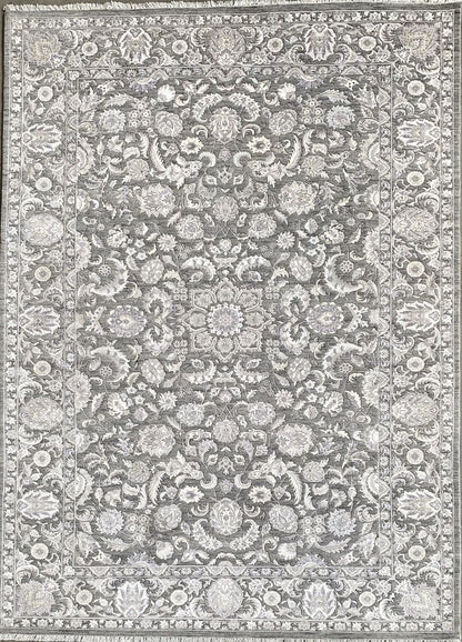 Fine Hand-Knotted Jaipur Isfahan Carpet