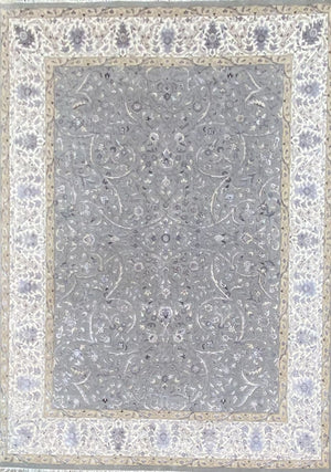 Traditional Hand-Woven Tabriz Design Carpet