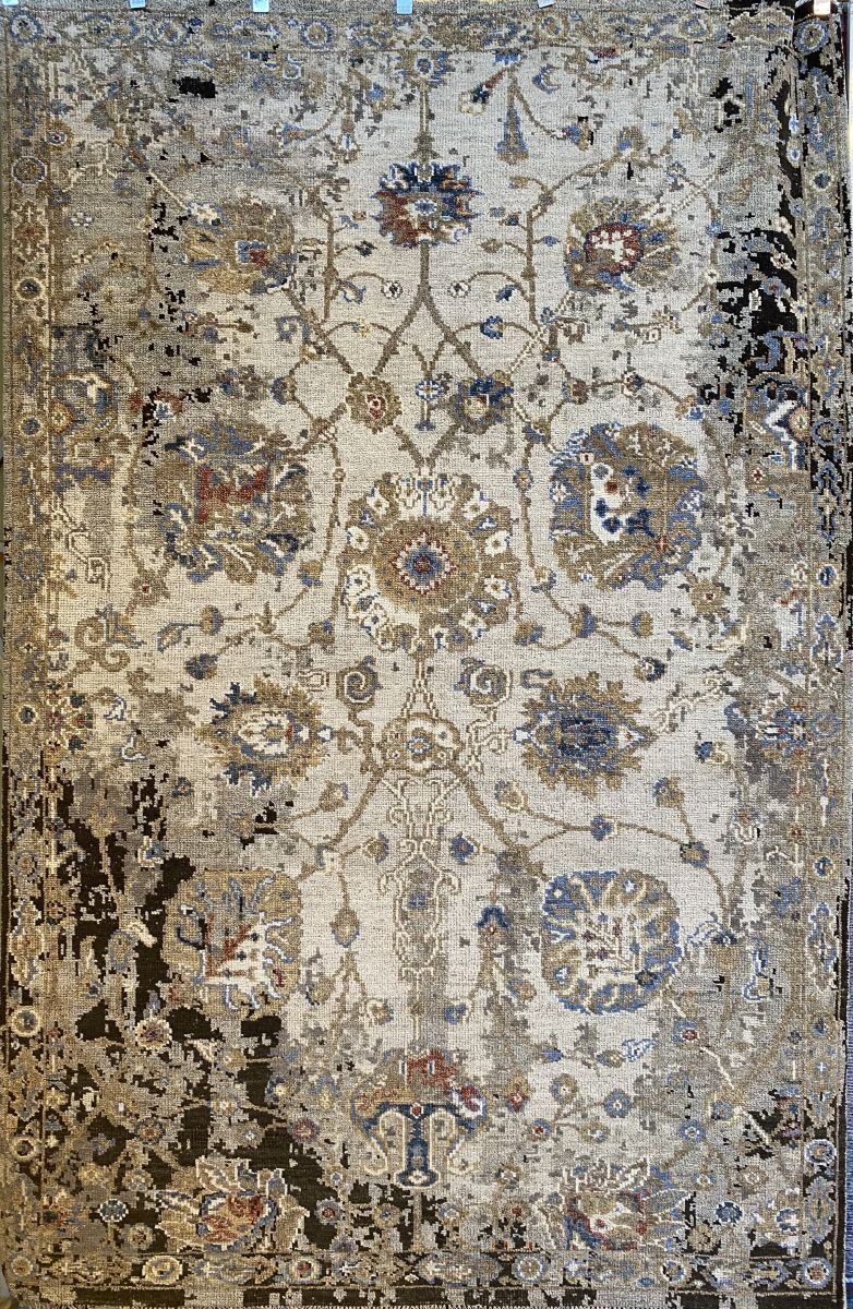 Hand-Woven Modern Transitional Ushak Collection