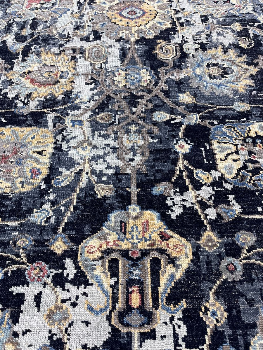 Hand-Woven Modern Transitional Ushak Collection