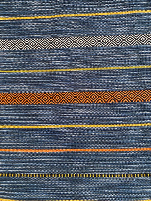 Handwoven Tribal Flatweave Kilim Runner