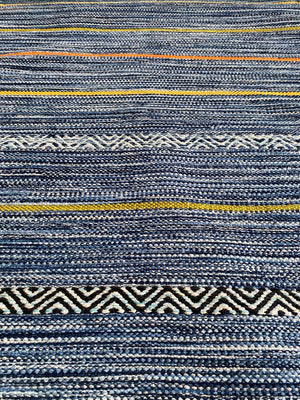 Handwoven Tribal Flatweave Kilim Runner