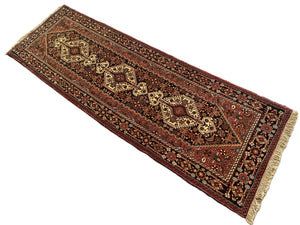 Fine Hand-Knotted Persian Bidjar Hall Runner