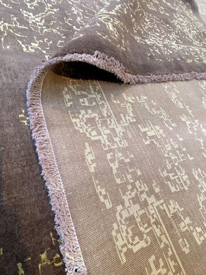 Handmade Modern Persian Transitional Carpet