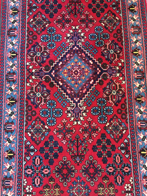 Handmade Persian Meymeh Runner