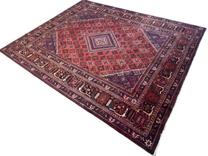 Fine Hand-Knotted Persian Meymeh Carpet