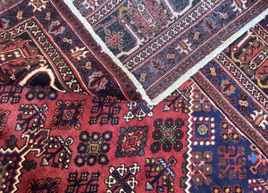 Fine Hand-Knotted Persian Meymeh Carpet