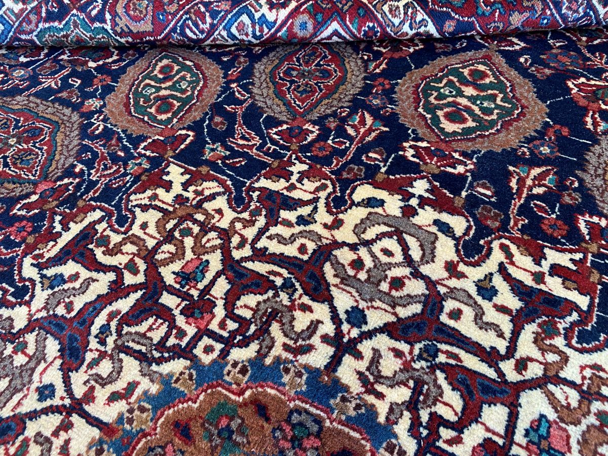 Hand-Knotted Persian Tabriz Sheikh Safi Carpet