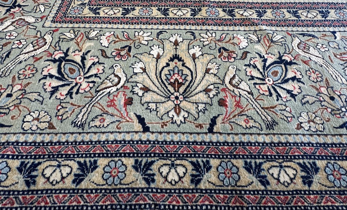 Superfine Hand-Knotted Persian Qum Carpet