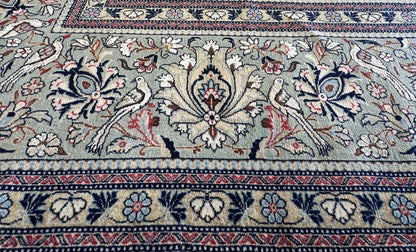 Superfine Hand-Knotted Persian Qum Carpet