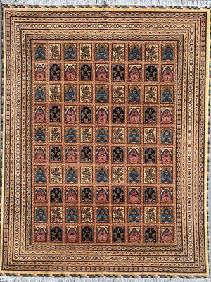 Fine Hand-Knotted Tribal Persian Afshari Sirjan Rug