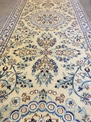 Handmade Persian Naien Hall Runner