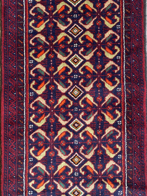 Handmade Tribal Persian Balouch Runner