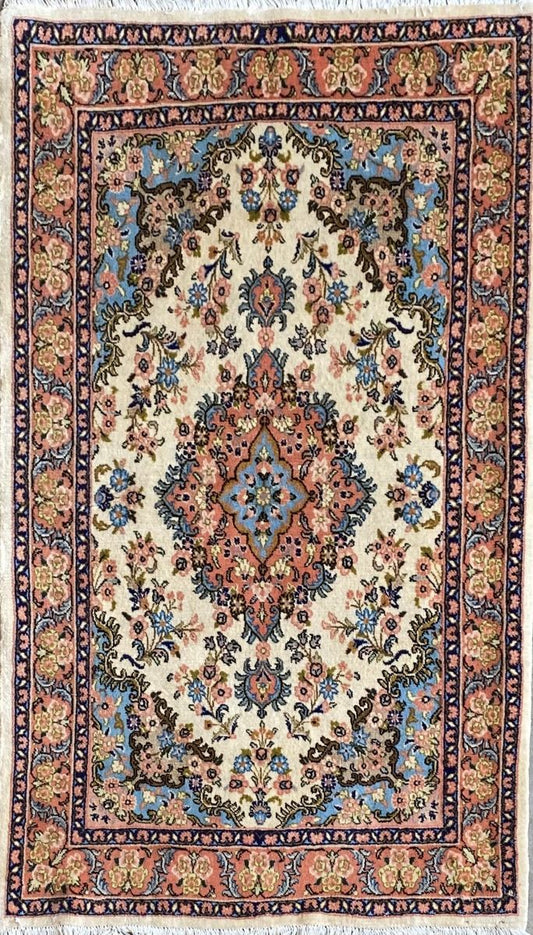 Hand-Knotted Persian Bidjar Rug