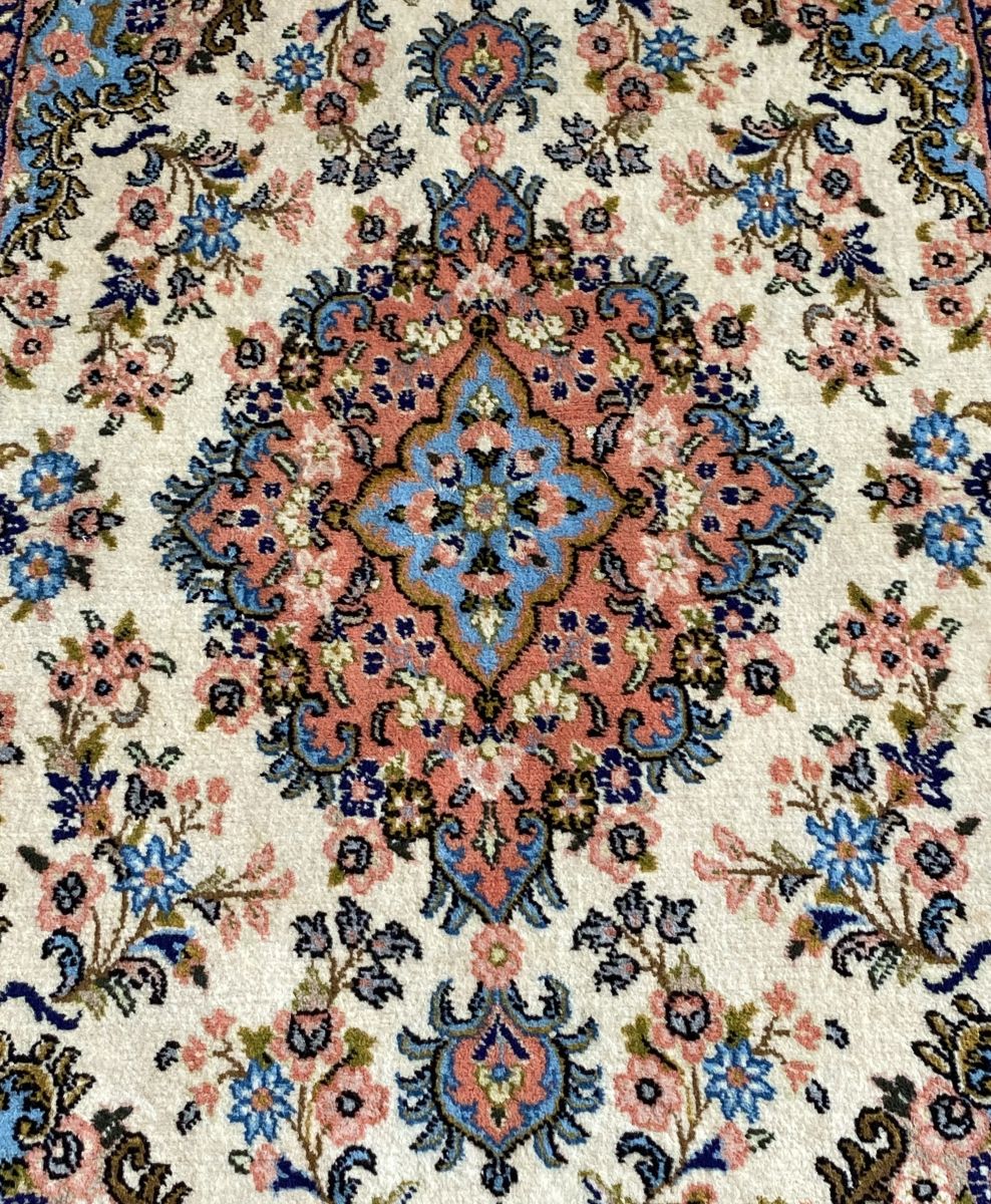 Hand-Knotted Persian Bidjar Rug