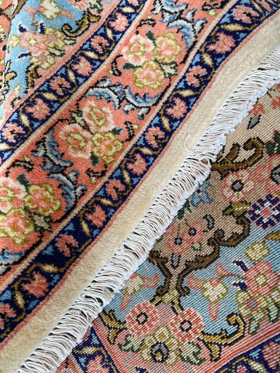 Hand-Knotted Persian Bidjar Rug