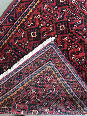 Handmade Persian Hossainabad Hall Runner