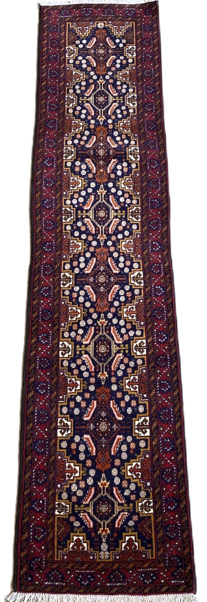 Hand-Knotted Persian Balouch Runner