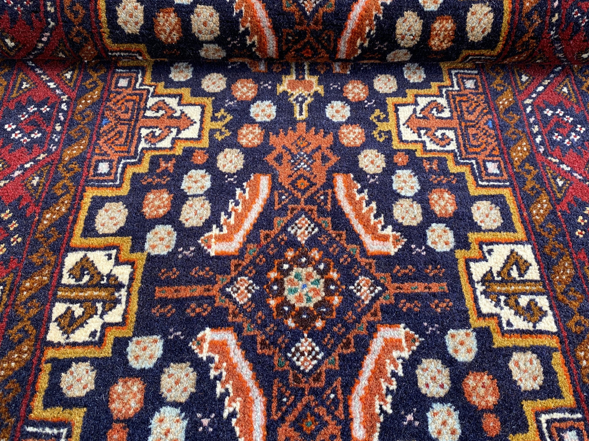 Hand-Knotted Persian Balouch Runner