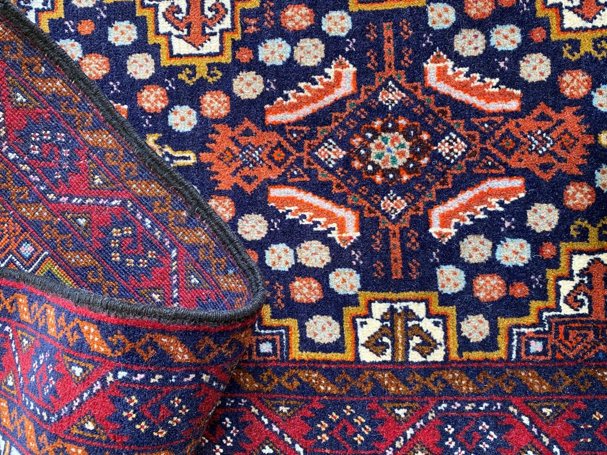 Hand-Knotted Persian Balouch Runner