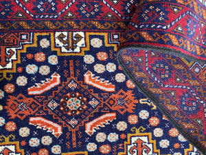 Hand-Knotted Persian Balouch Runner