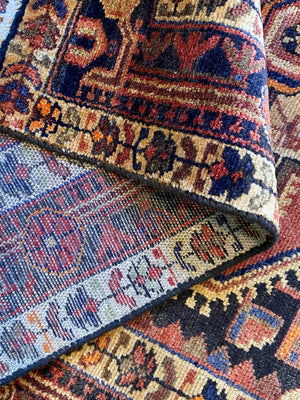 Hand-Knotted Tribal Persian Toyserkan Rug