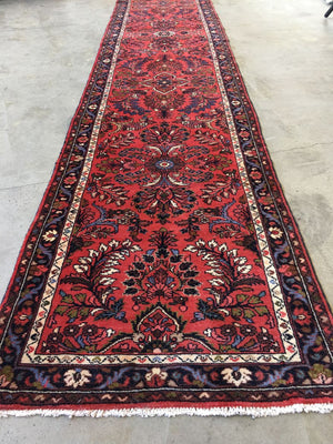 Handmade Persian Malayer Hall Runner