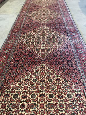 Handmade Persian Bidjar Boukan Runner