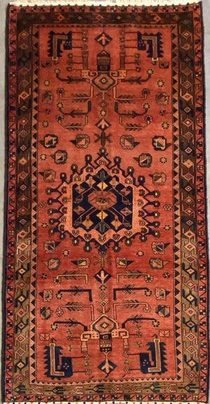 Hand-Knotted Tribal Persian Luri Rug