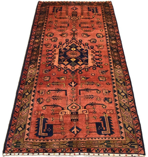Hand-Knotted Tribal Persian Luri Rug